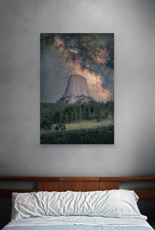 Devils Tower Milky Way